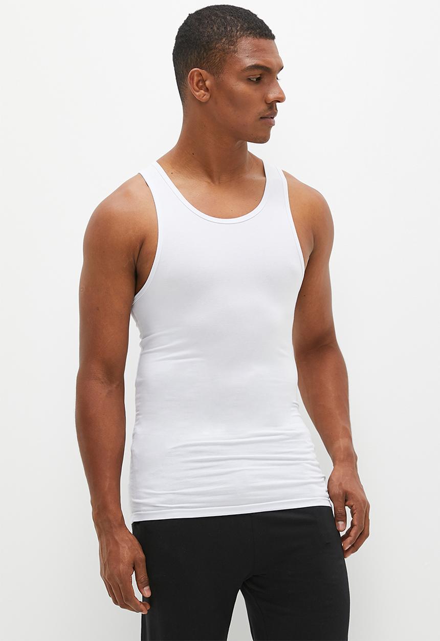 POLO - Vest 3 pack - white 
