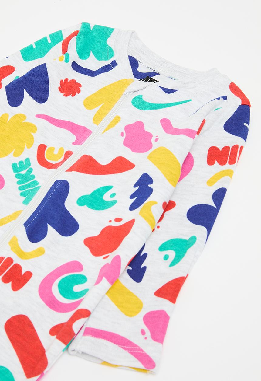 Nike - Nike primary play footed coverall - birch heather
