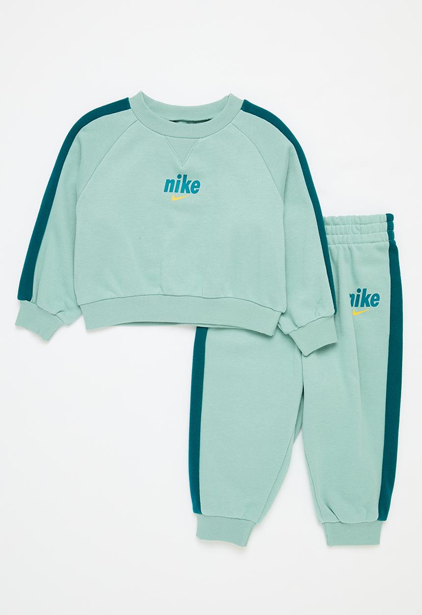 Nike - Nike e1d1 crew neck and joggers set - mineral