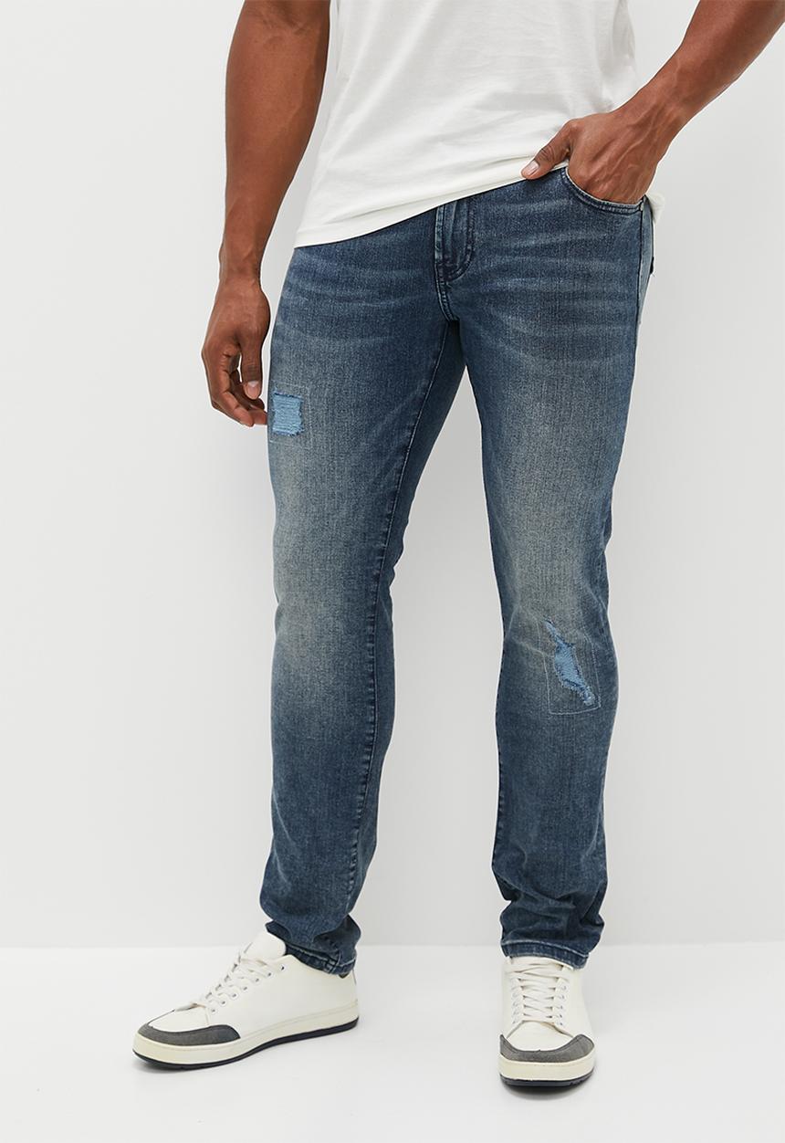 POLO - Mens pjc slim leg denim - blue
