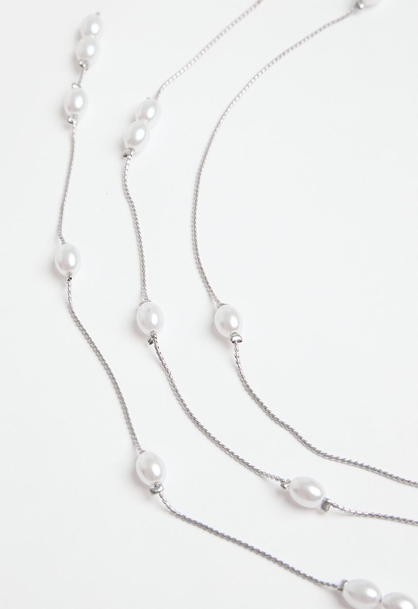 Superbalist - Rylan earring and necklace set-silver