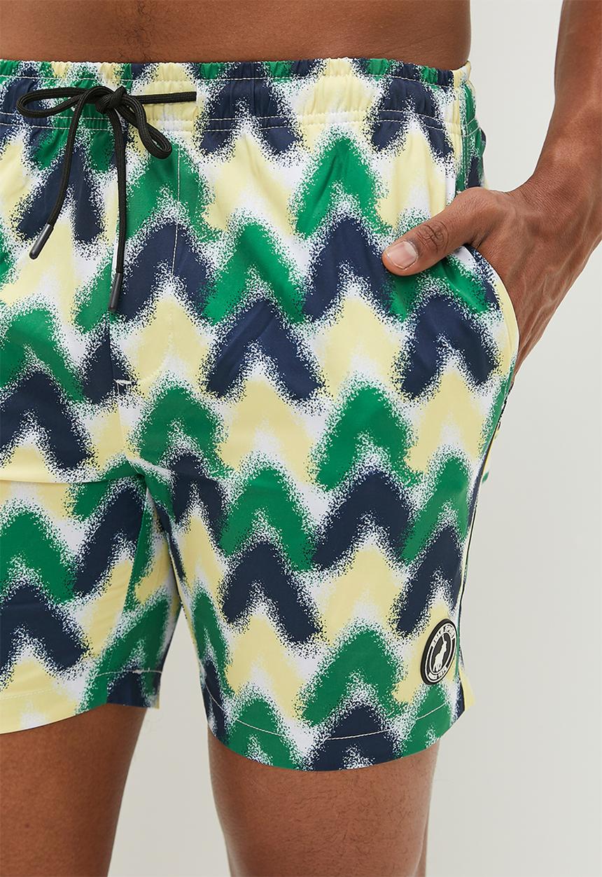 POLO - Mens sport beach shorts - multi