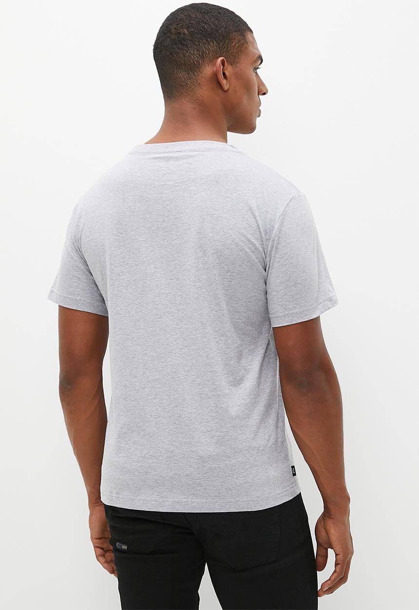 JEEP - Grillie icon print tee - grey melange 