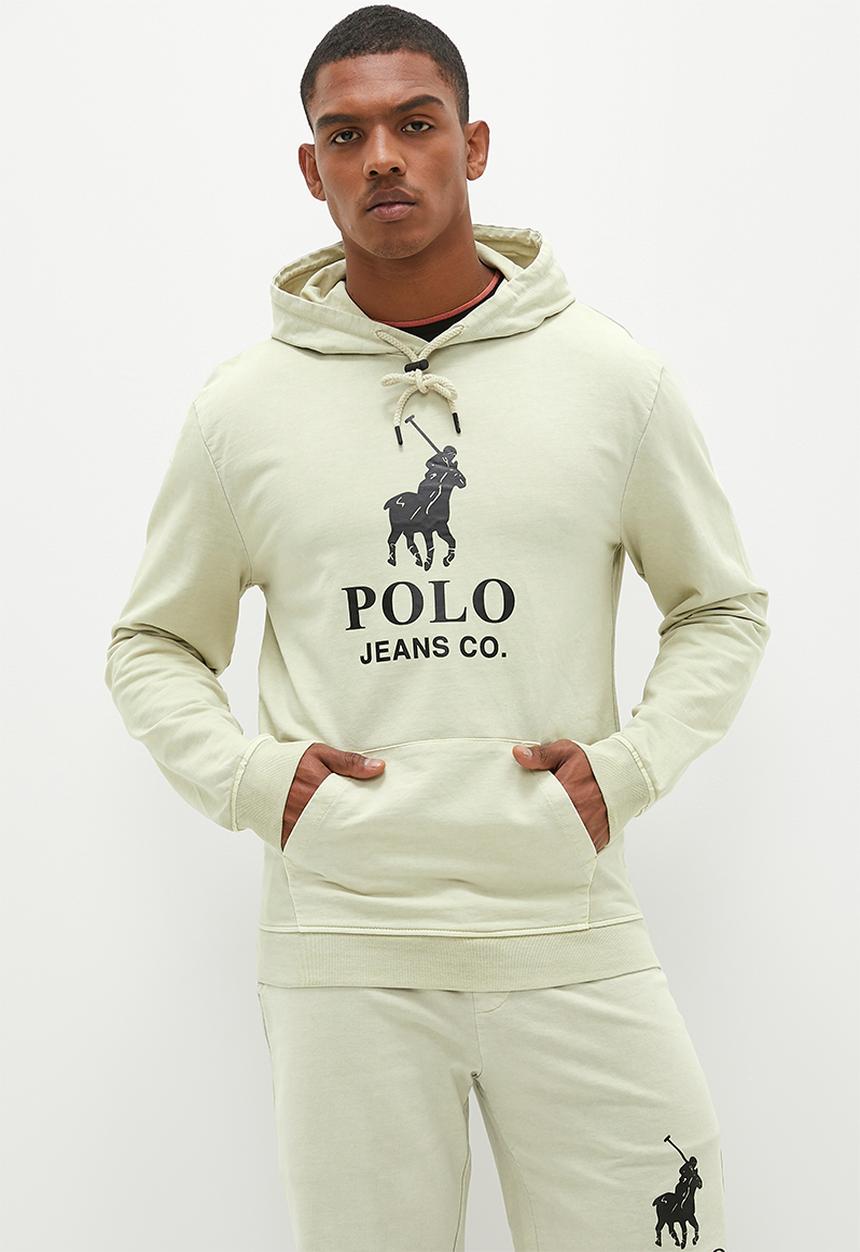 POLO - Mens pjc hooded sweat top - neutral 