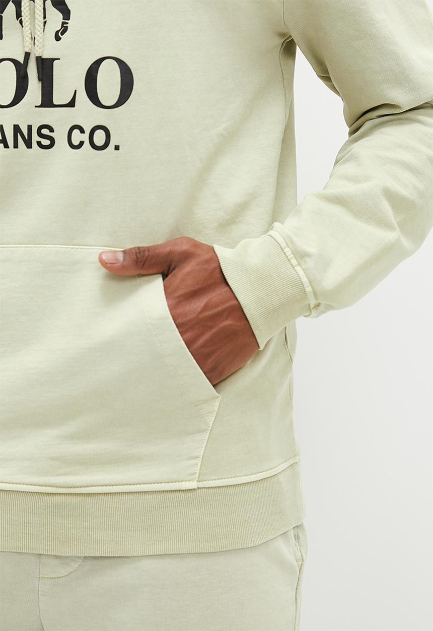 POLO - Mens pjc hooded sweat top - neutral 