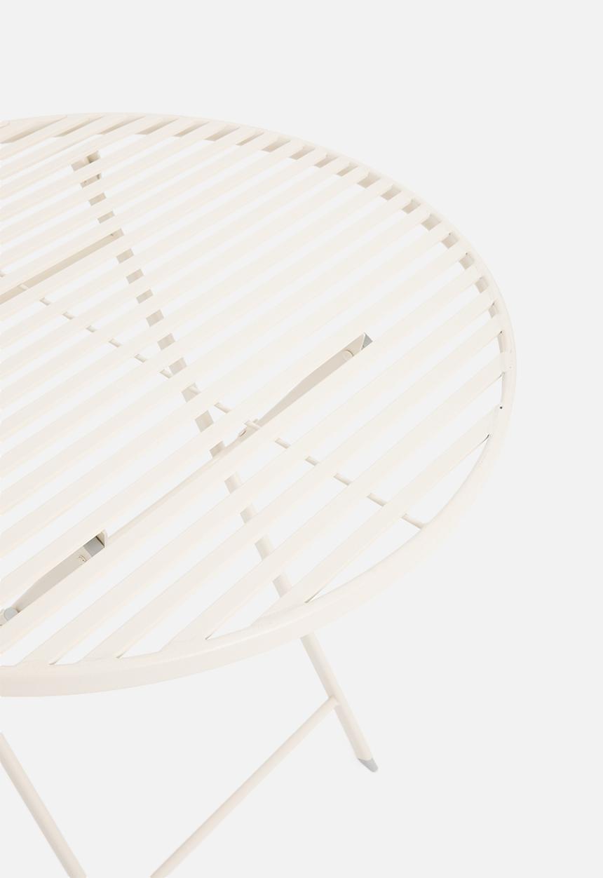 H&S - Foldable outdoor table - ecru