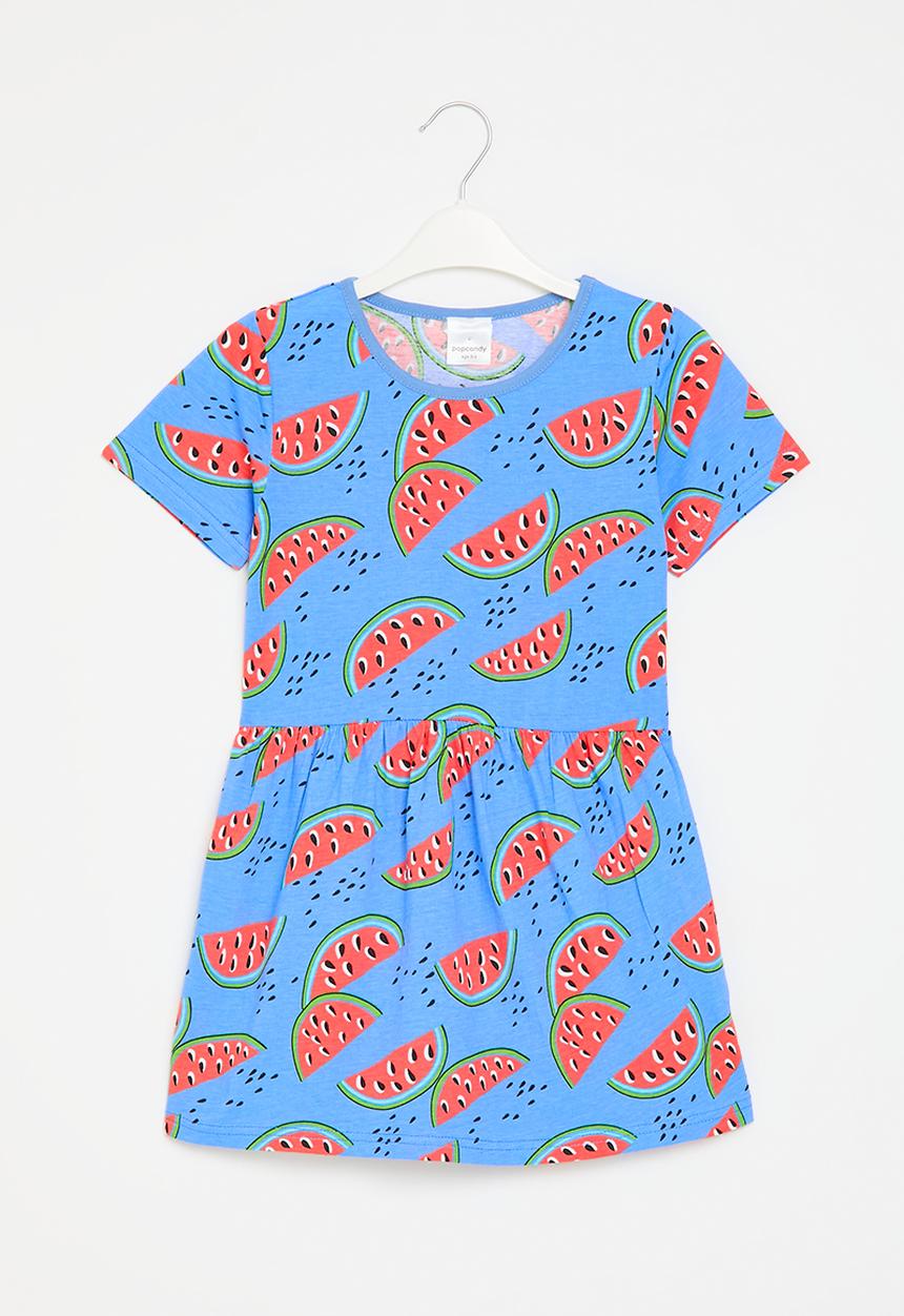 Pop Candy - Printed dress - blue