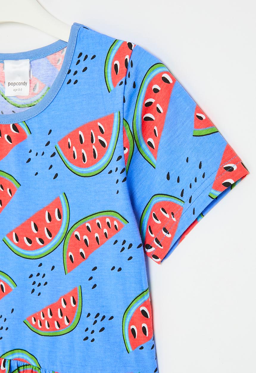 Pop Candy - Printed dress - blue