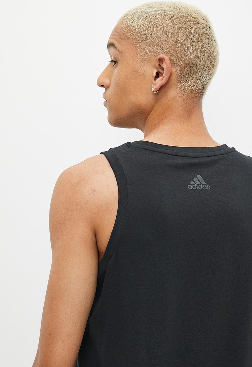 adidas Performance - M fi camo tank - black