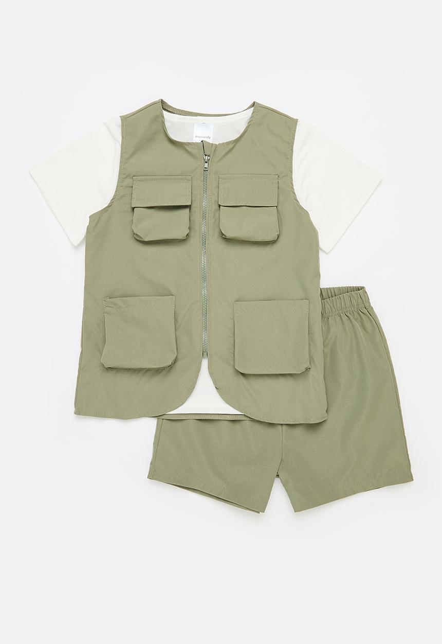 Pop Candy - Utility set - army green