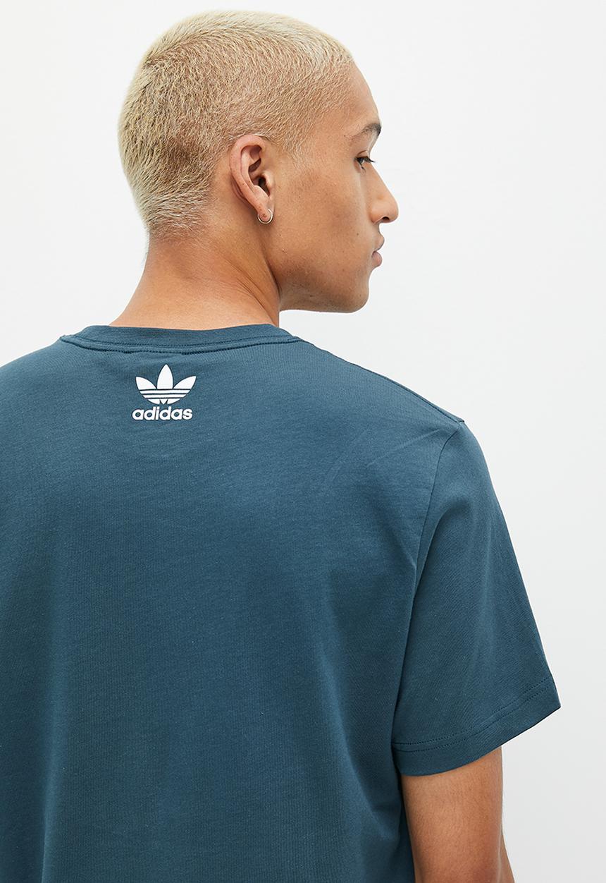 adidas Originals - Trefoil face te m - blue 