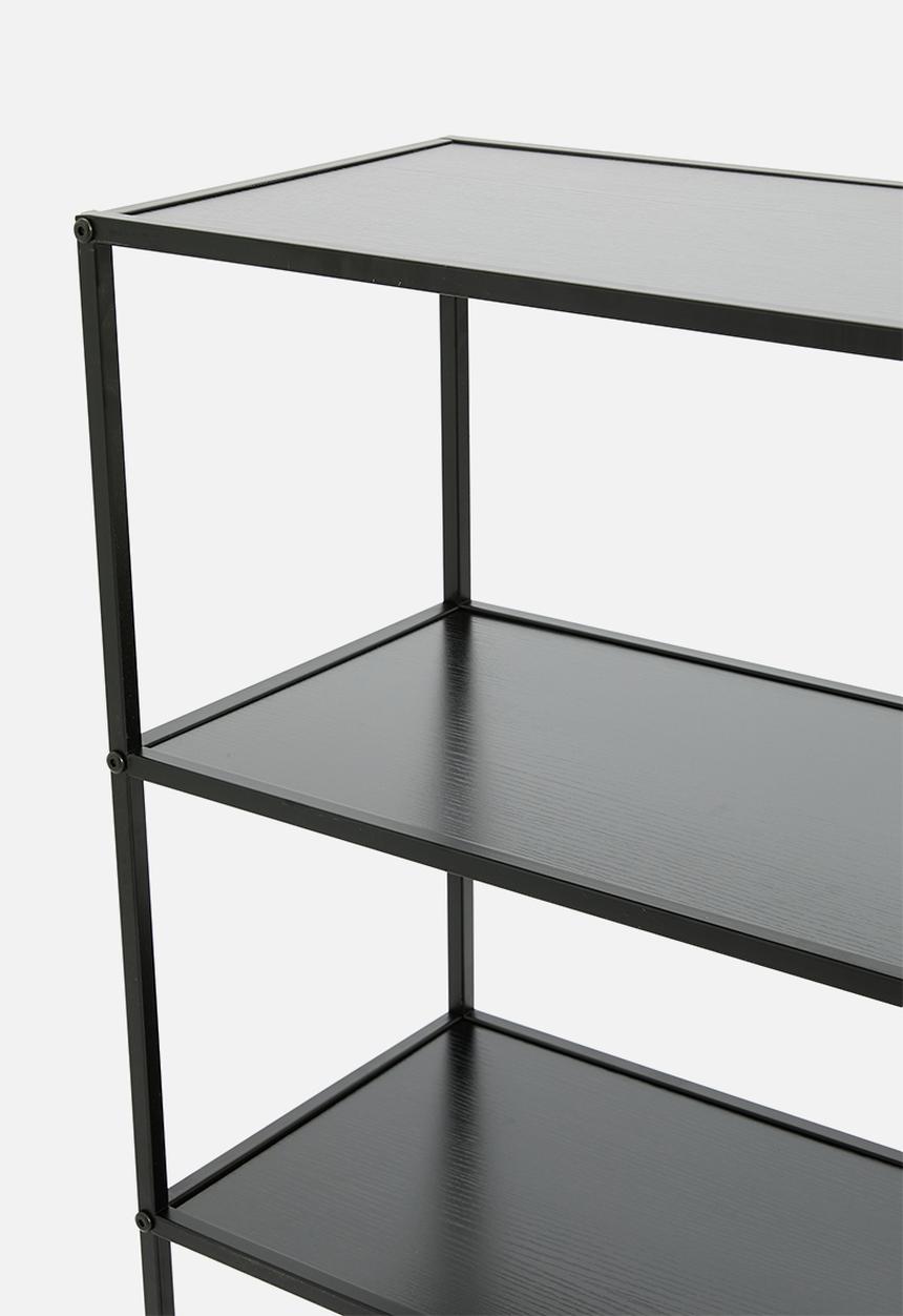 H&S - Asher wall rack - black