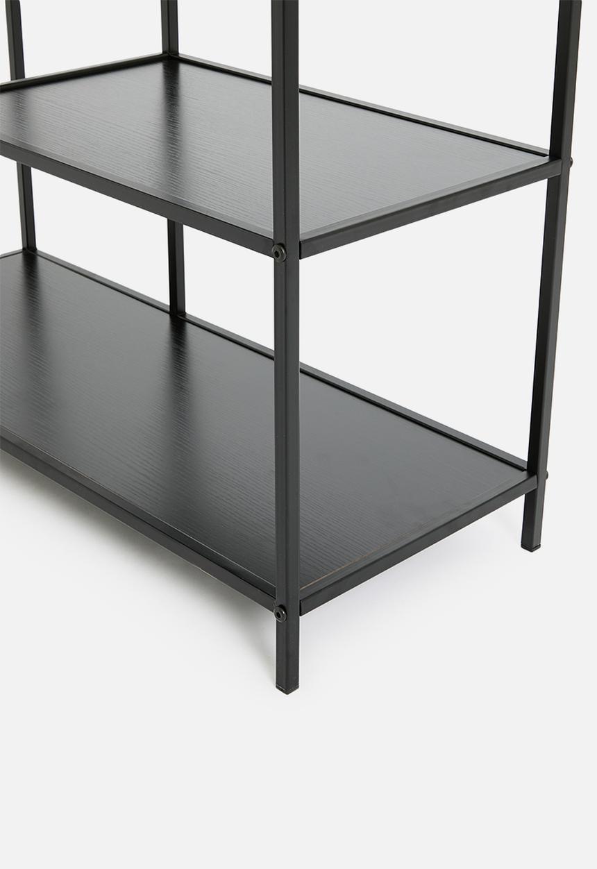 H&S - Asher wall rack - black