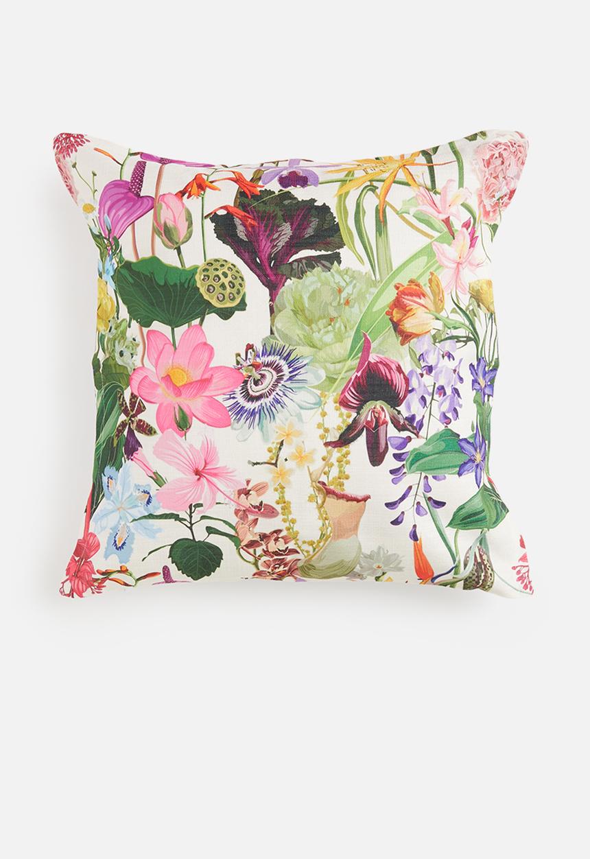 Grey Gardens - Botanical Cushion Cover - Multi