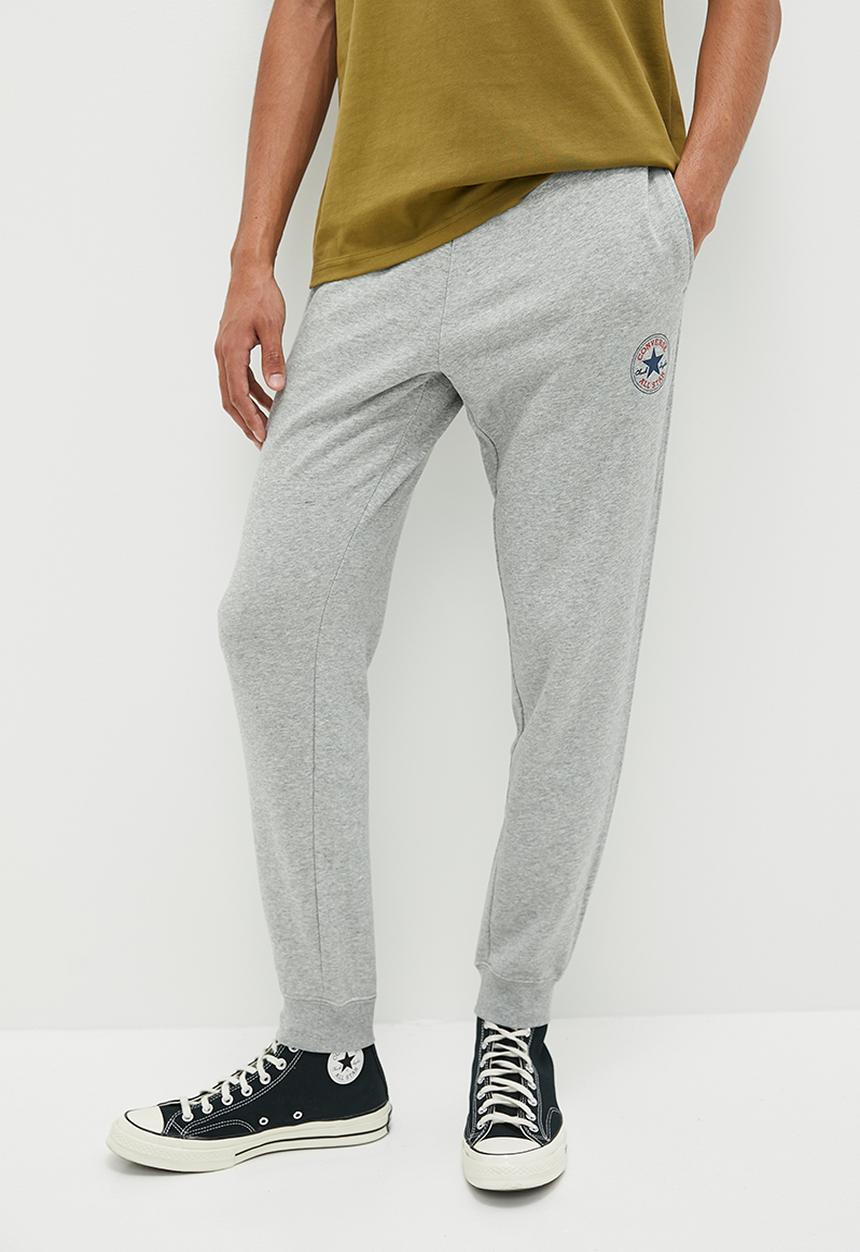 Converse - Converse Go-To All Star Patch Standard Fit Sweatpant - Vintage Grey Heather