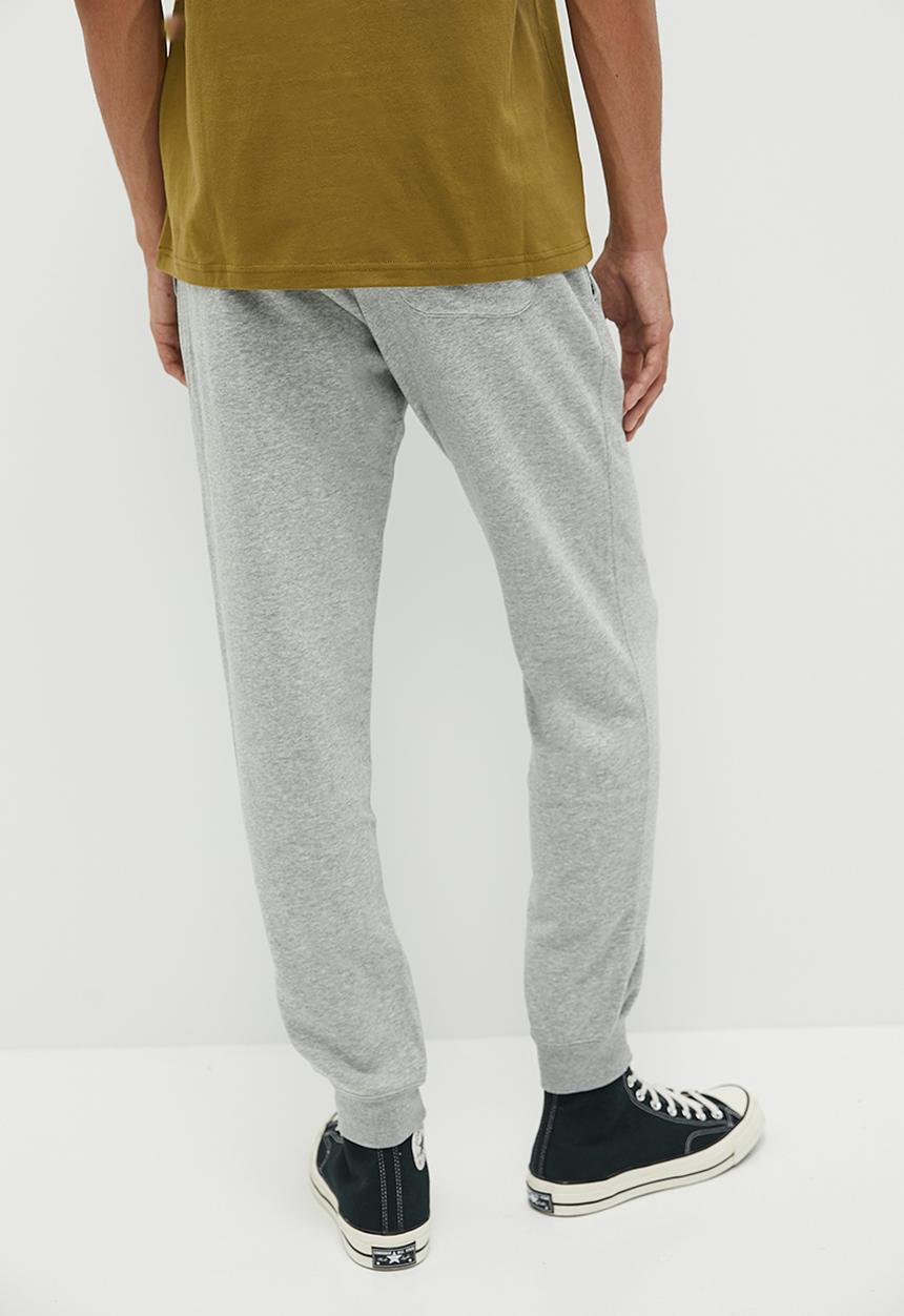 Converse - Converse Go-To All Star Patch Standard Fit Sweatpant - Vintage Grey Heather
