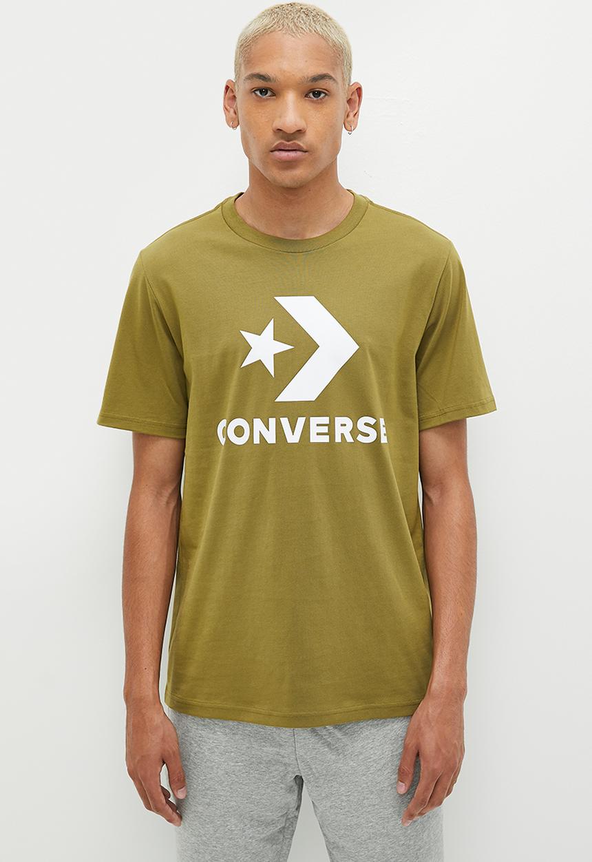 Converse - Standard fit center front large logo star chevron tee - cosmic turtle