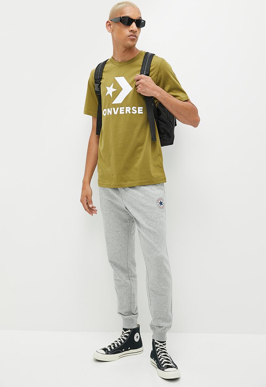 Converse - Standard fit center front large logo star chevron tee - cosmic turtle