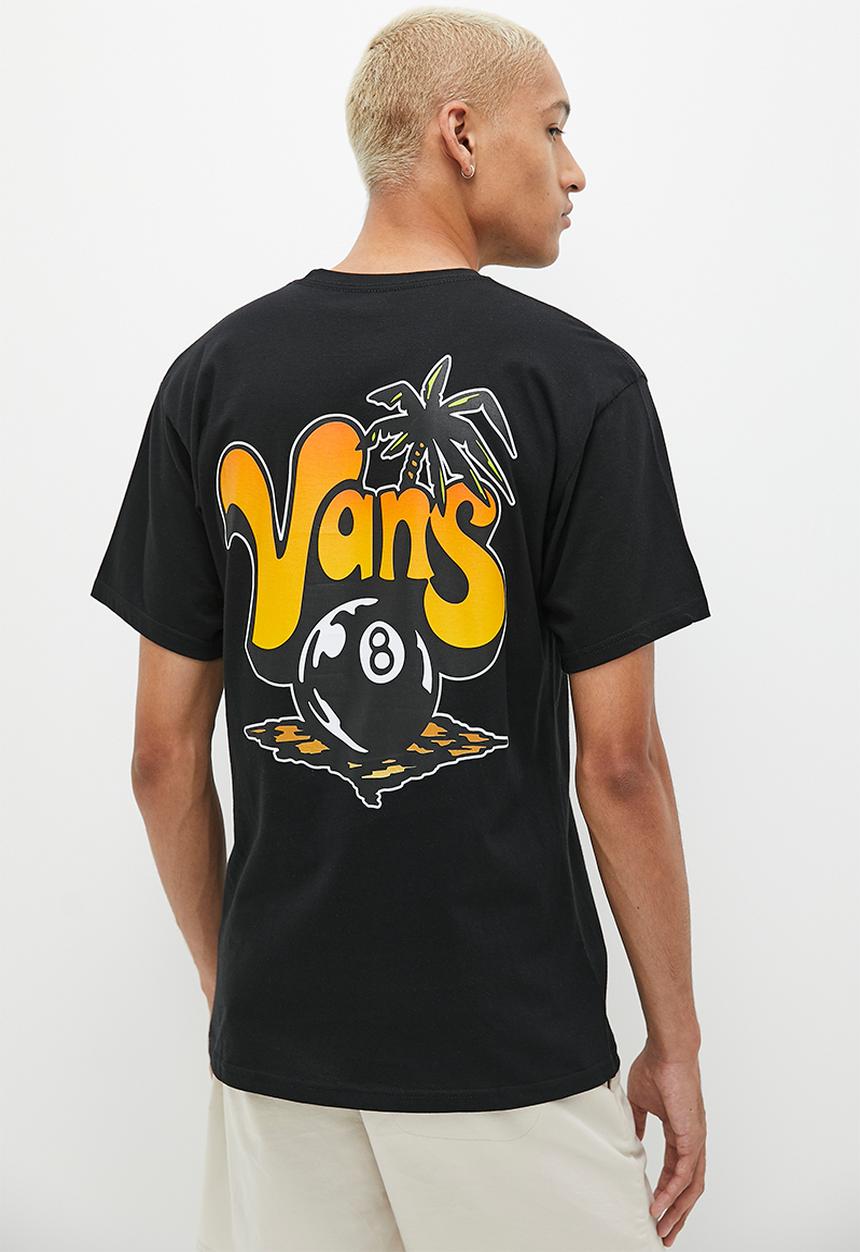 Vans - Paradise vans palm short sleeve  tee - black