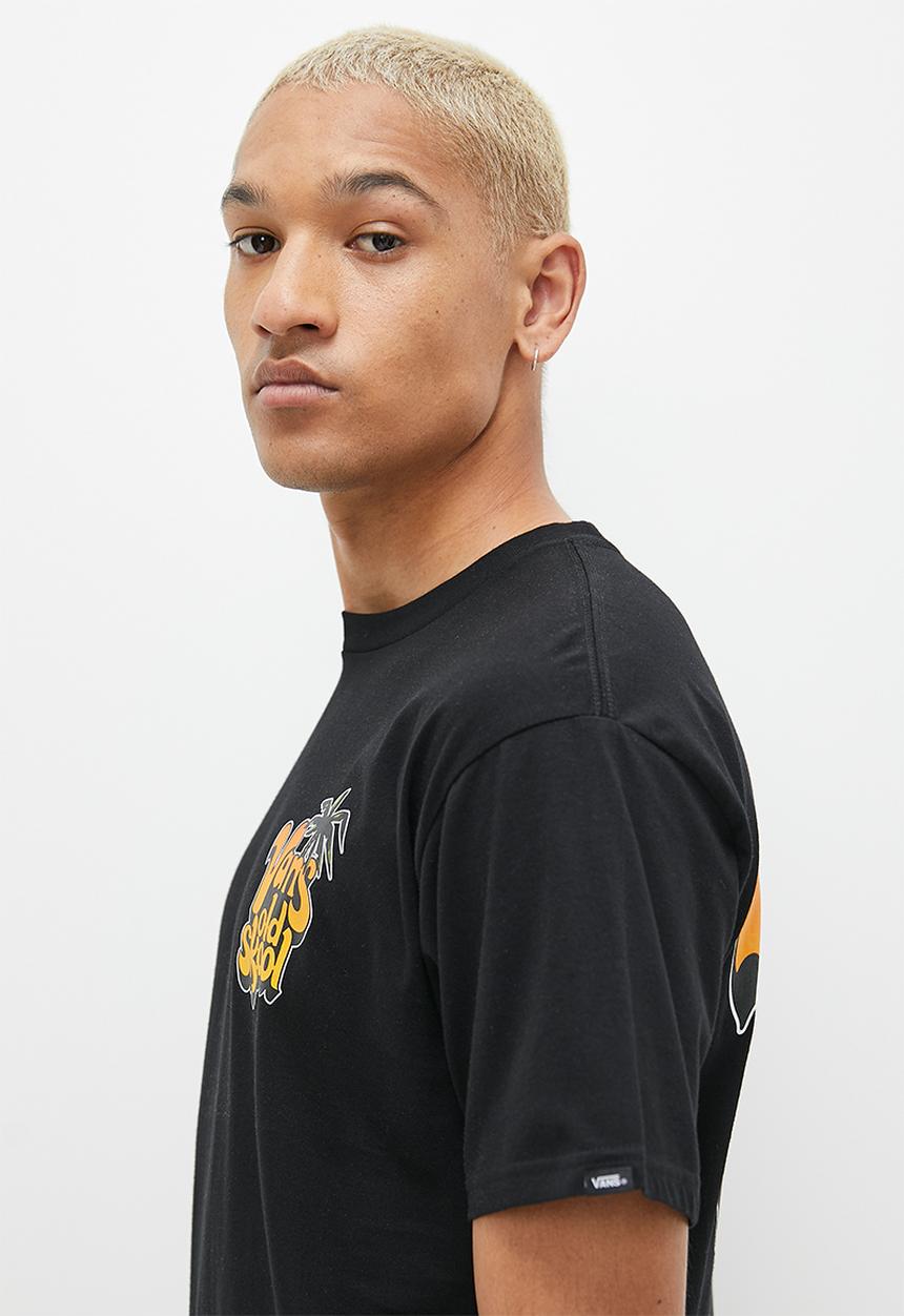 Vans - Paradise vans palm short sleeve  tee - black