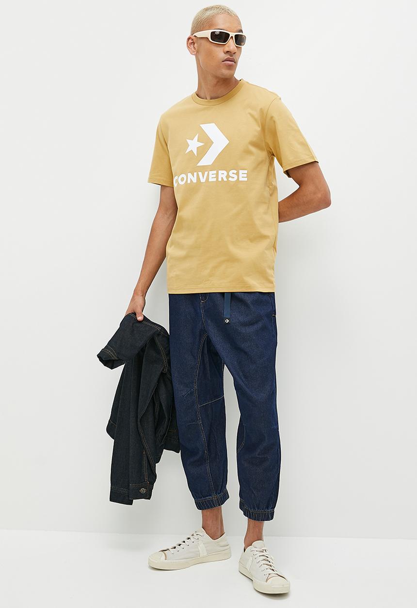 Converse - Elevated denim jogger - mid blue 