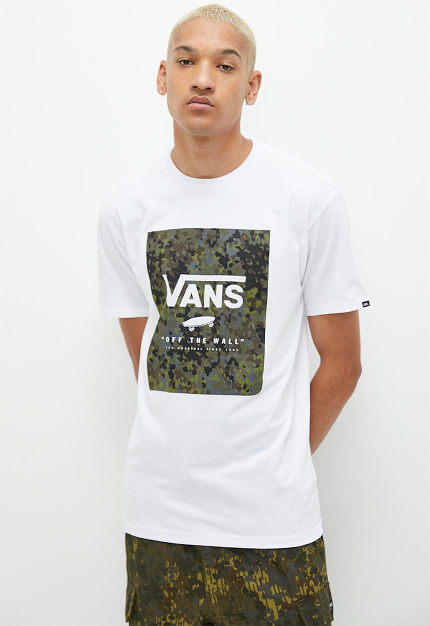 Vans - Mn classic print box - white 