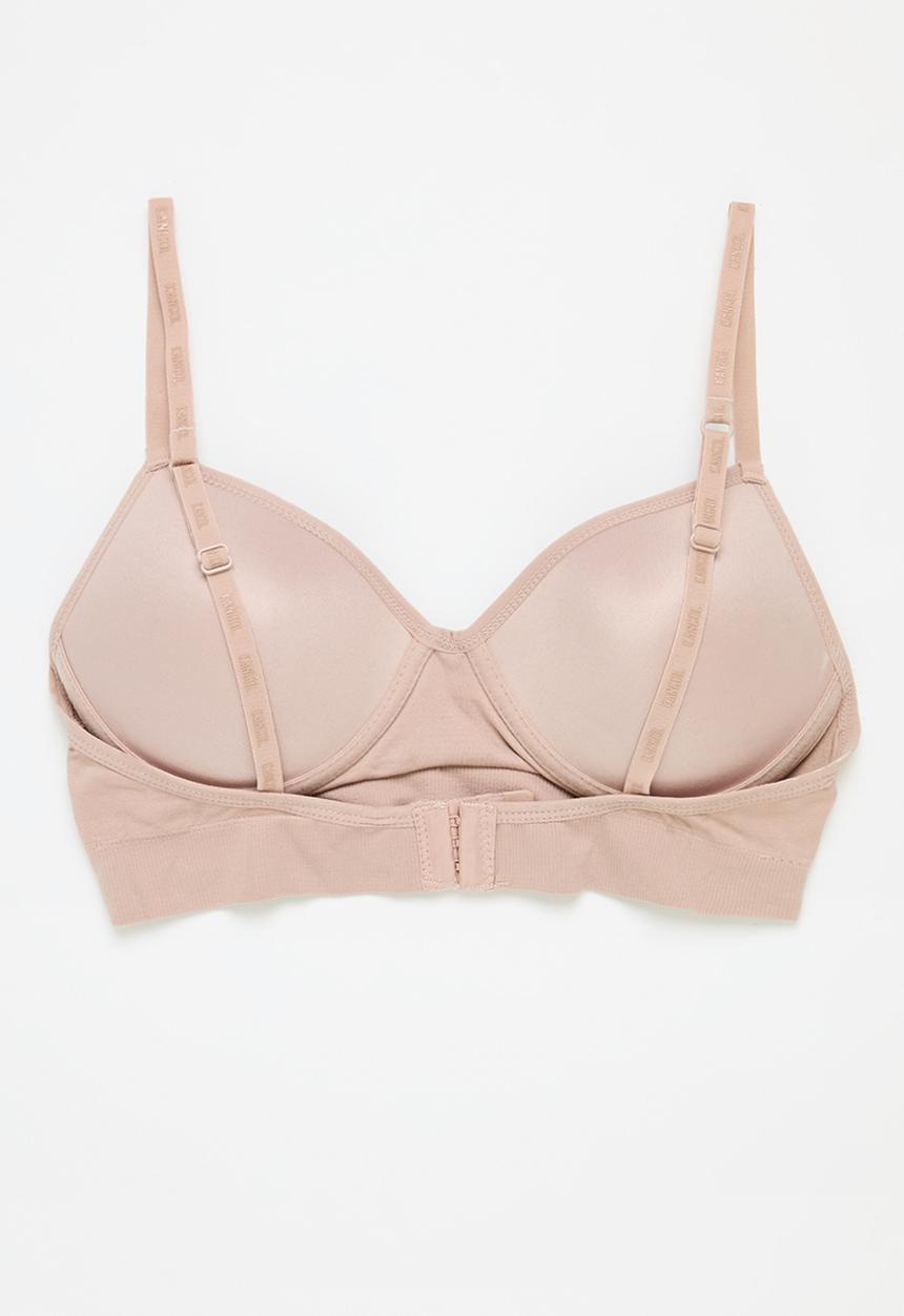 KANGOL - Single seamless tshirt bra - mocha