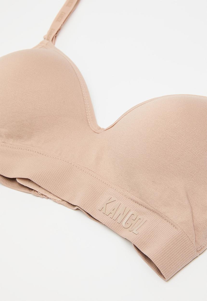 KANGOL - Single seamless tshirt bra - mocha