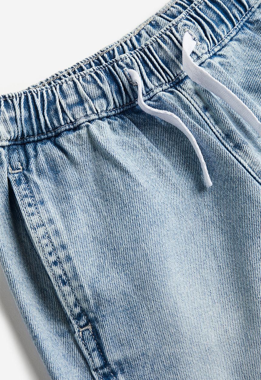 H&M - Pull-on shorts - light denim blue