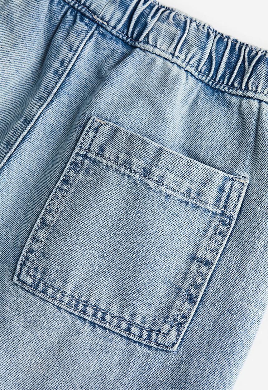 H&M - Pull-on shorts - light denim blue