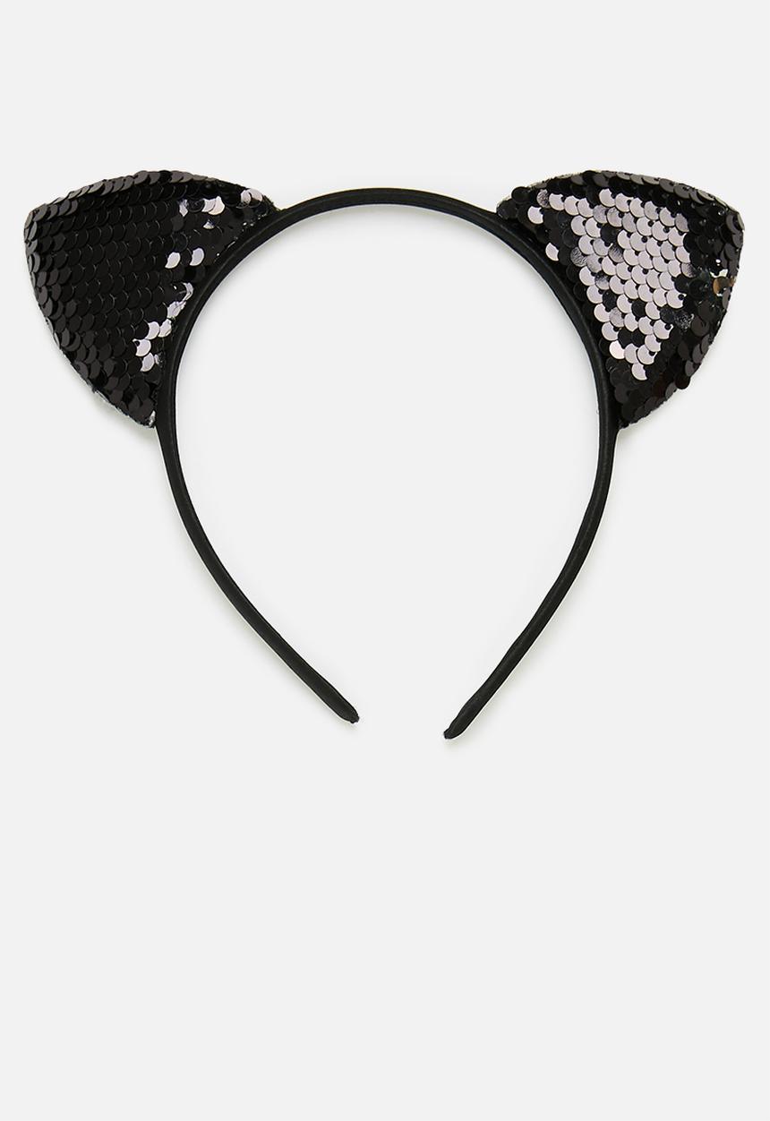 Pop Candy - Sequined headband - black