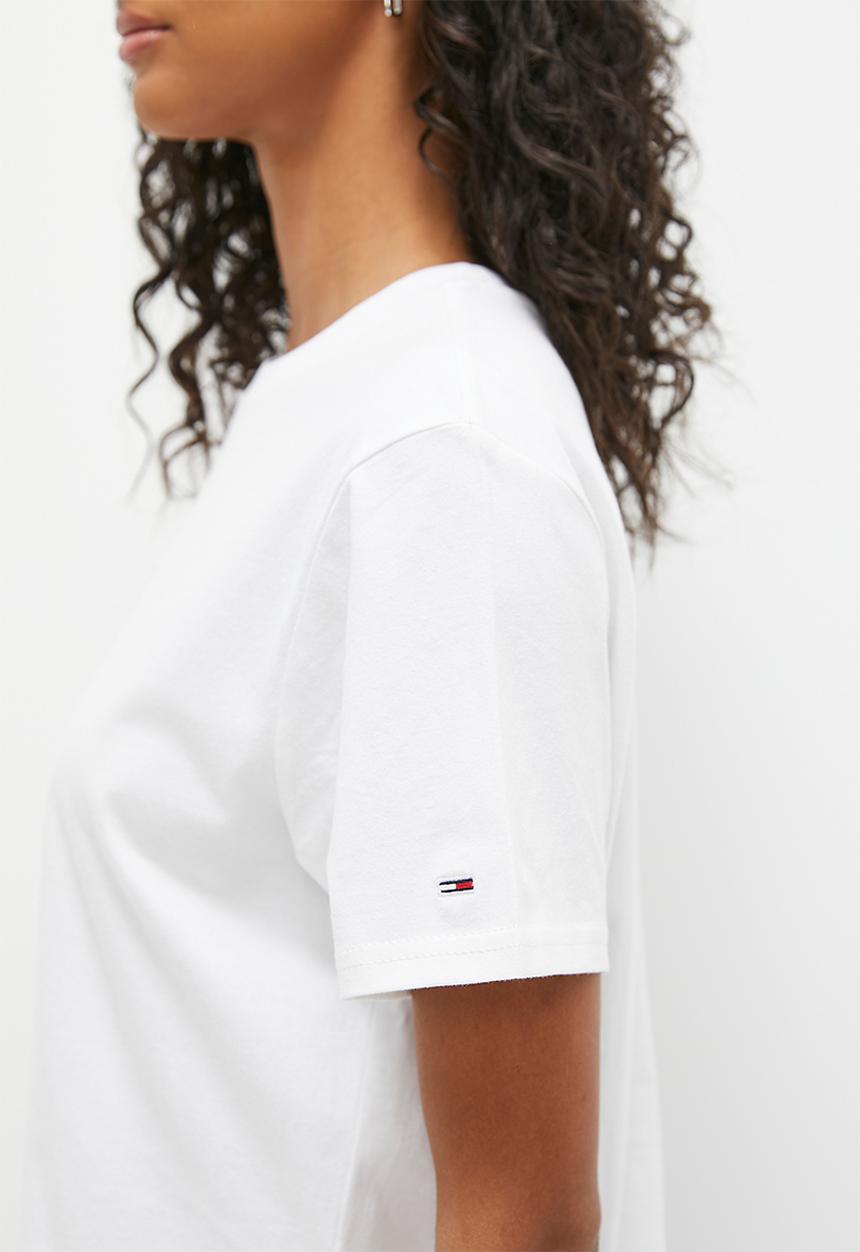 Tommy Hilfiger - Tjw cls pop badge tee - white