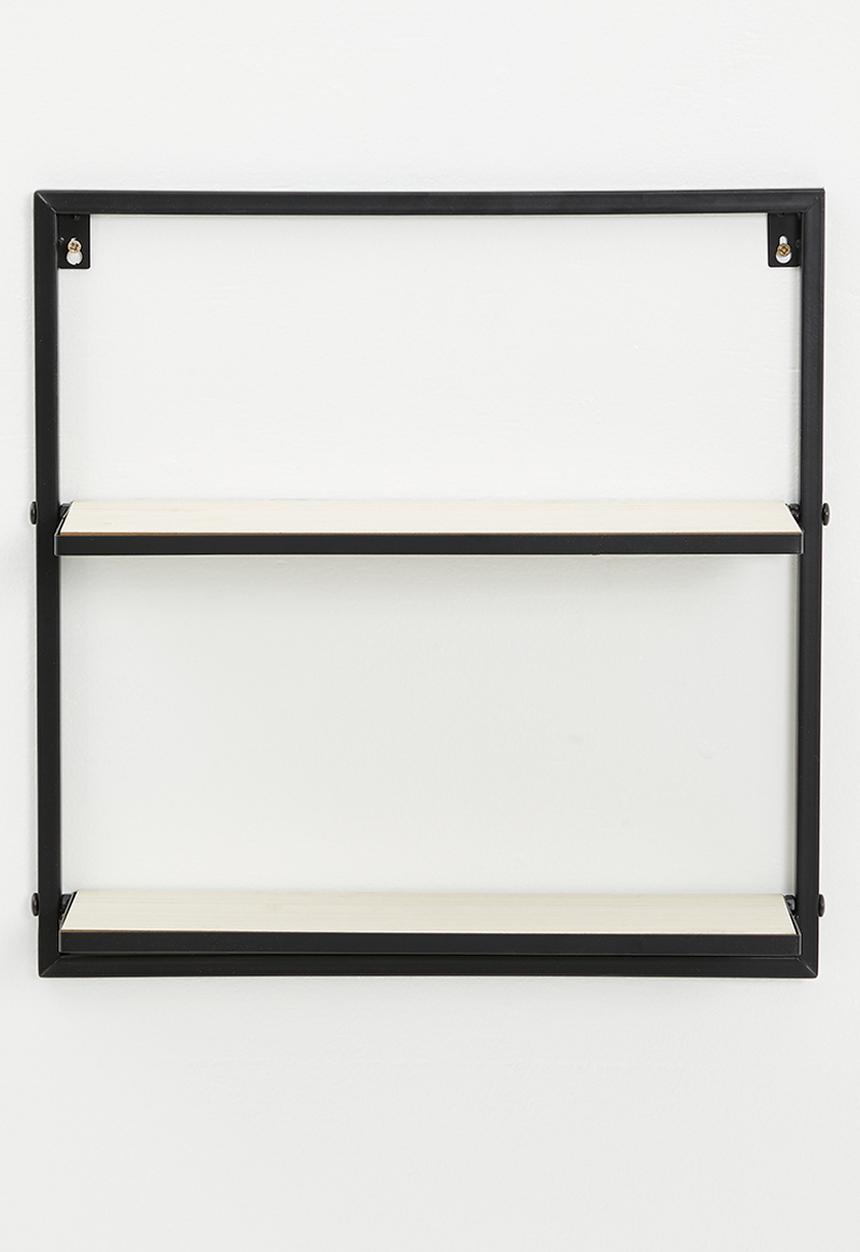 H&S - Ava wall shelf - natural & black