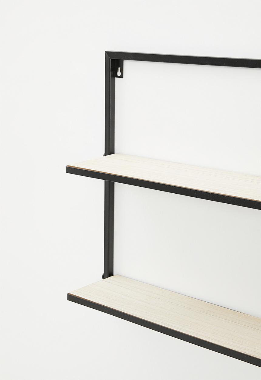 H&S - Ava wall shelf - natural & black