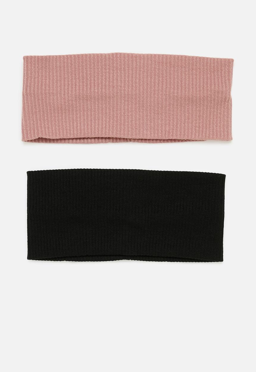 Pop Candy - Hair bands - pink & black 