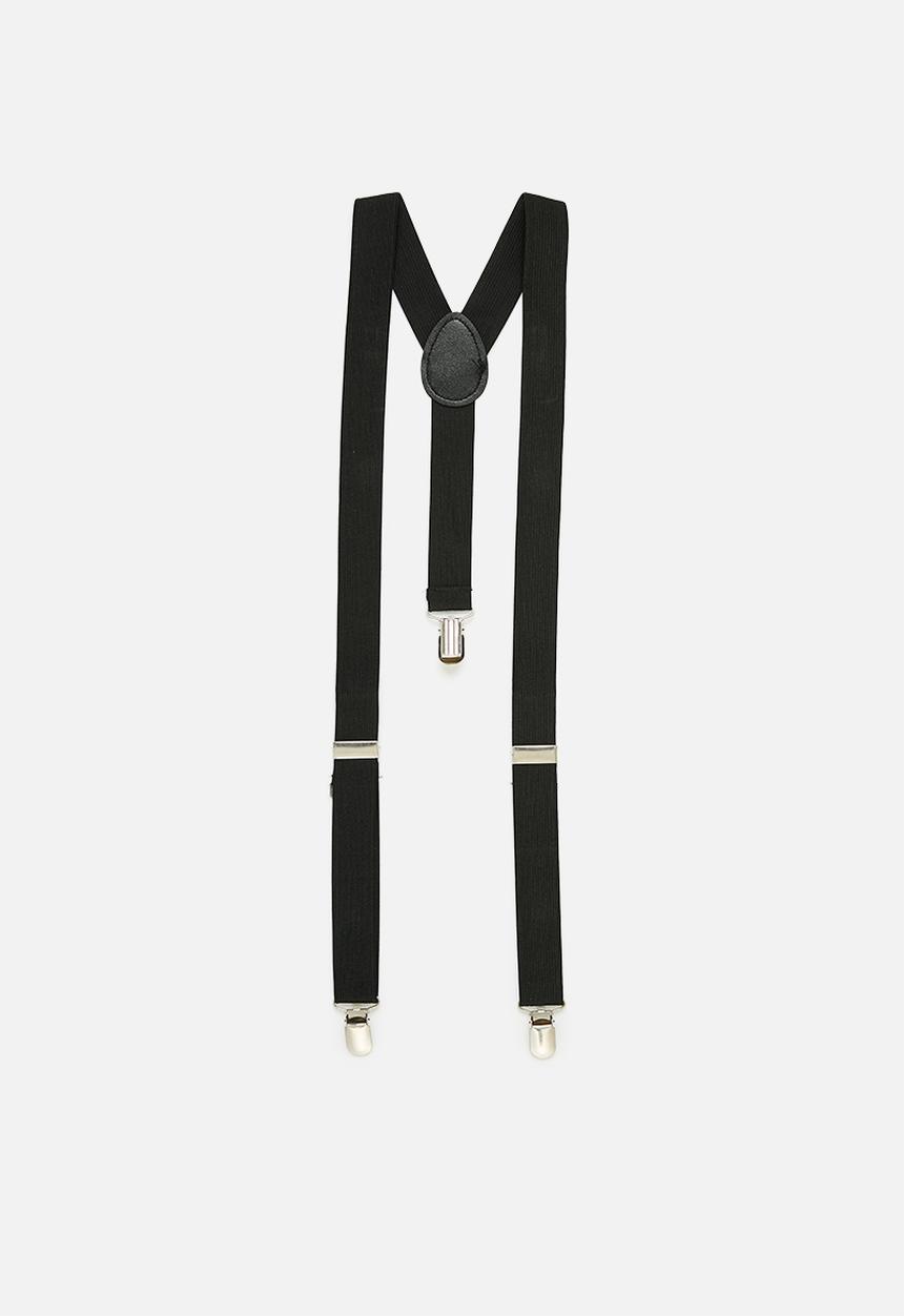 Pop Candy - Suspenders - black