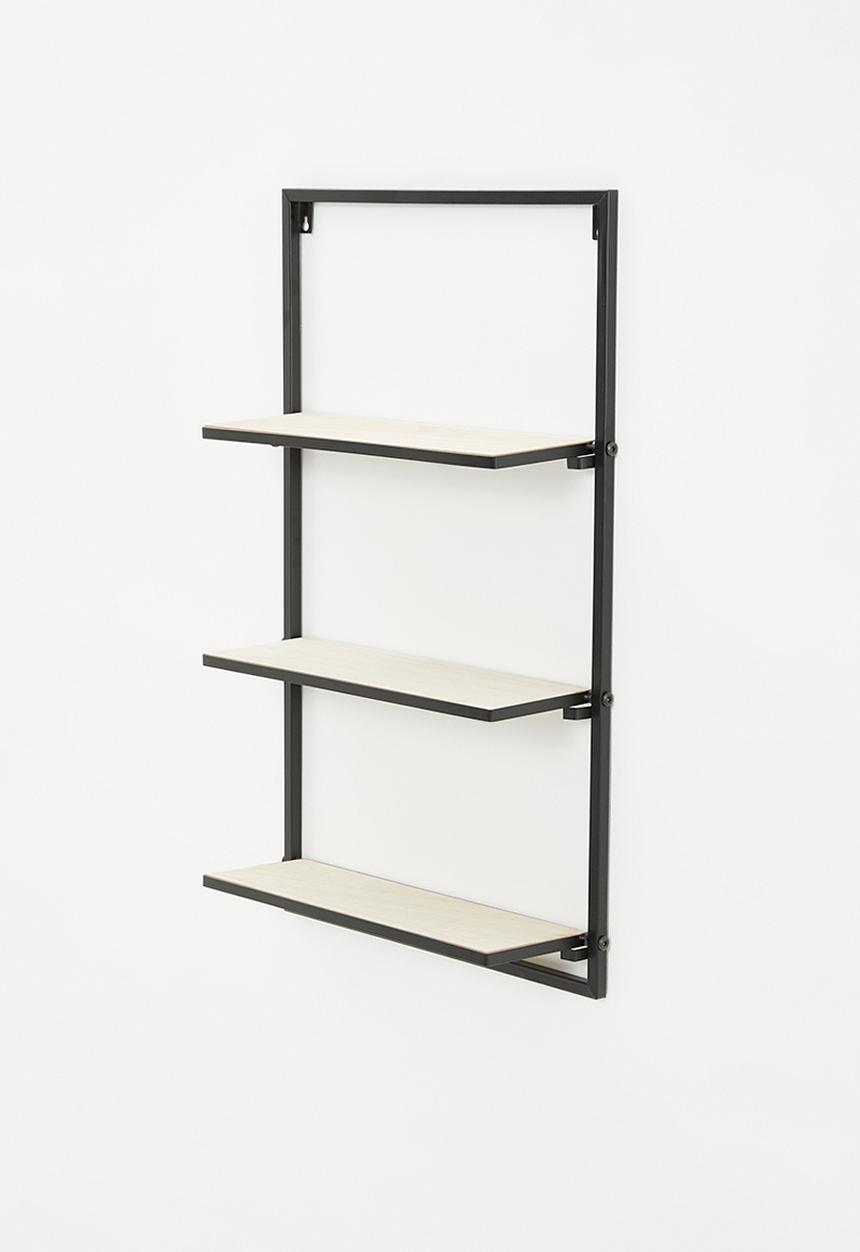 H&S - Hannah wall shelf - natural & black