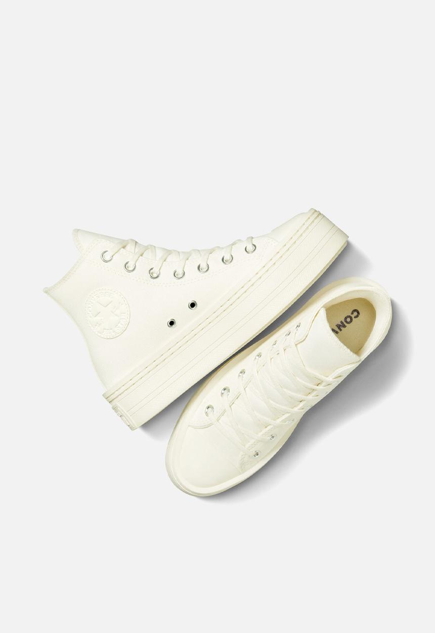 Converse - Chuck Taylor All Star Modern Lift Platform Canvas Hi - Egret