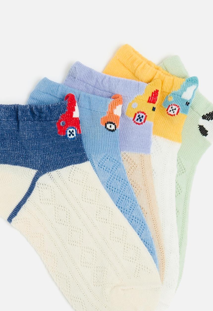 Pop Candy - Boys 5 pack sock set - multi