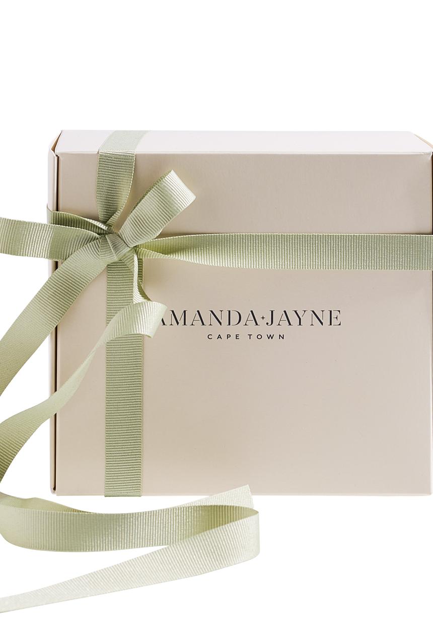 Amanda Jayne - Gold tin candle festive gift set