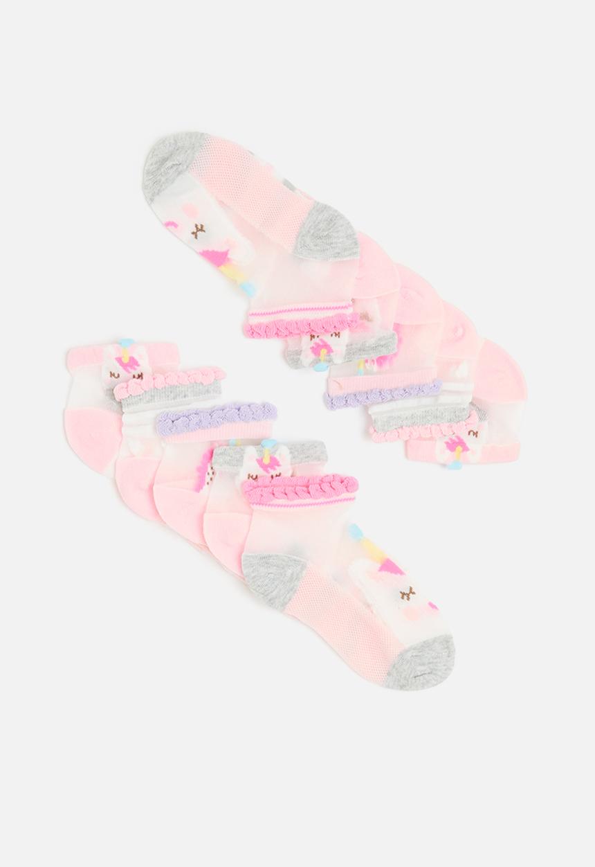 Pop Candy - 5 Pack ankle socks - multi