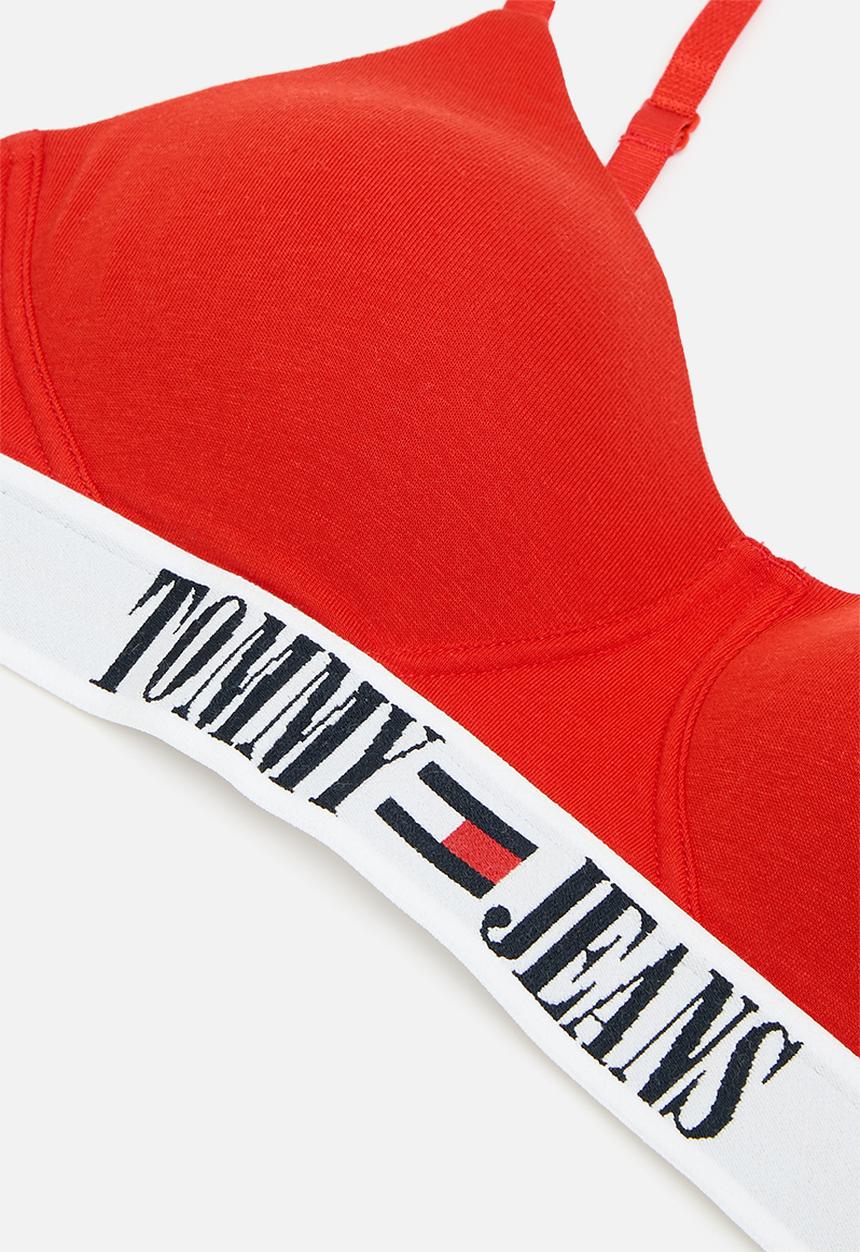 Tommy Hilfiger - Bralette lift - deep crimson
