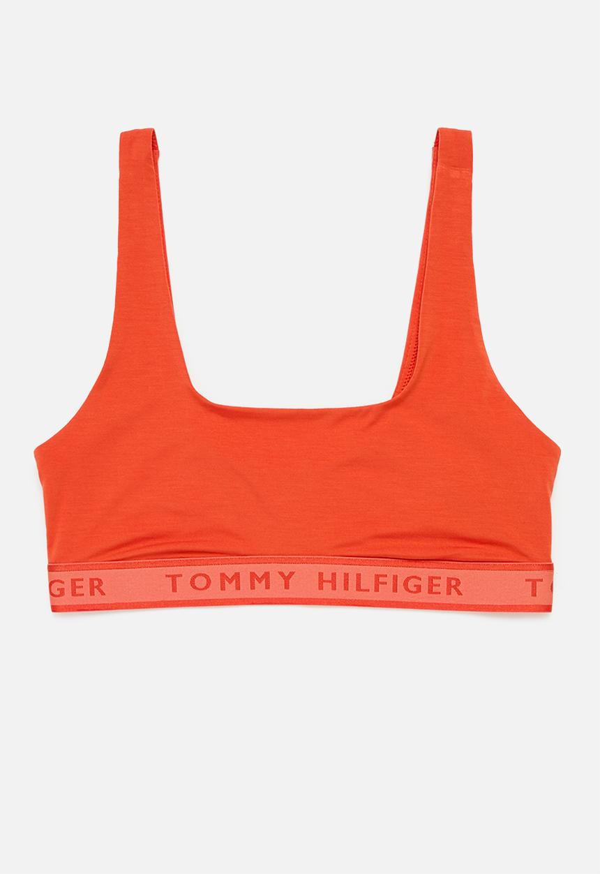 Tommy Hilfiger - Unlined bralette - deep orange