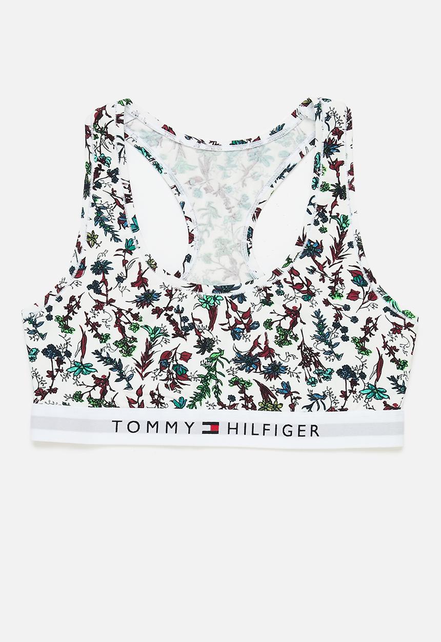 Tommy Hilfiger - Unlined bralette print - floral white