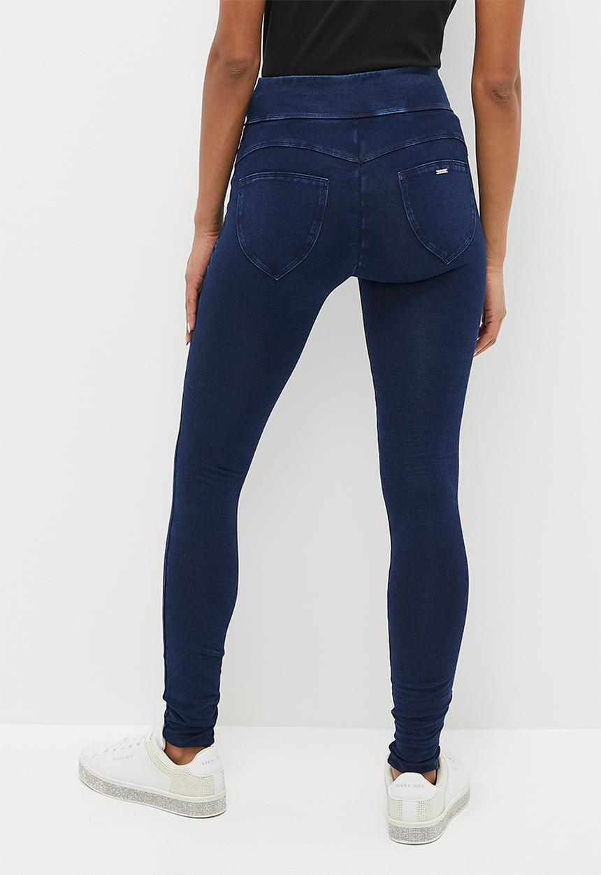 SISSY BOY - Peaches:Sculpt Knit Shaper Jegging - Indigo