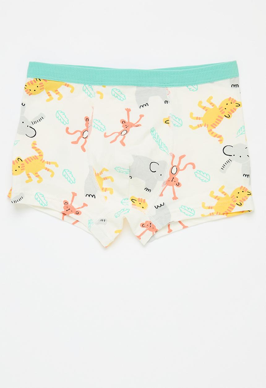 Pop Candy - Printed boxer briefs - orange & blue