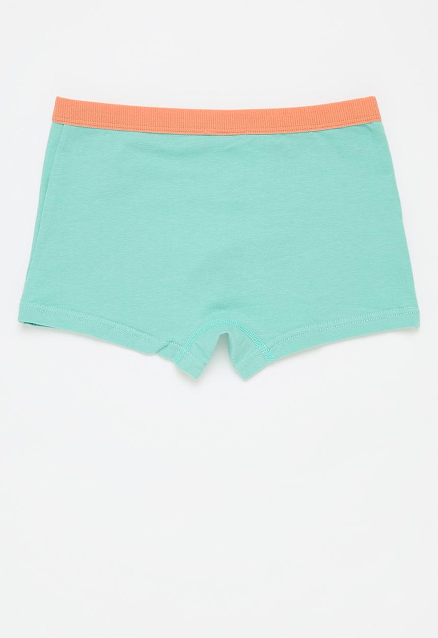 Pop Candy - Printed boxer briefs - orange & blue