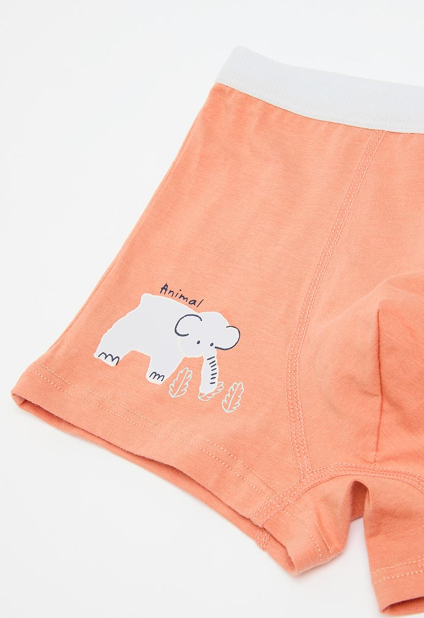 Pop Candy - Printed boxer briefs - orange & blue