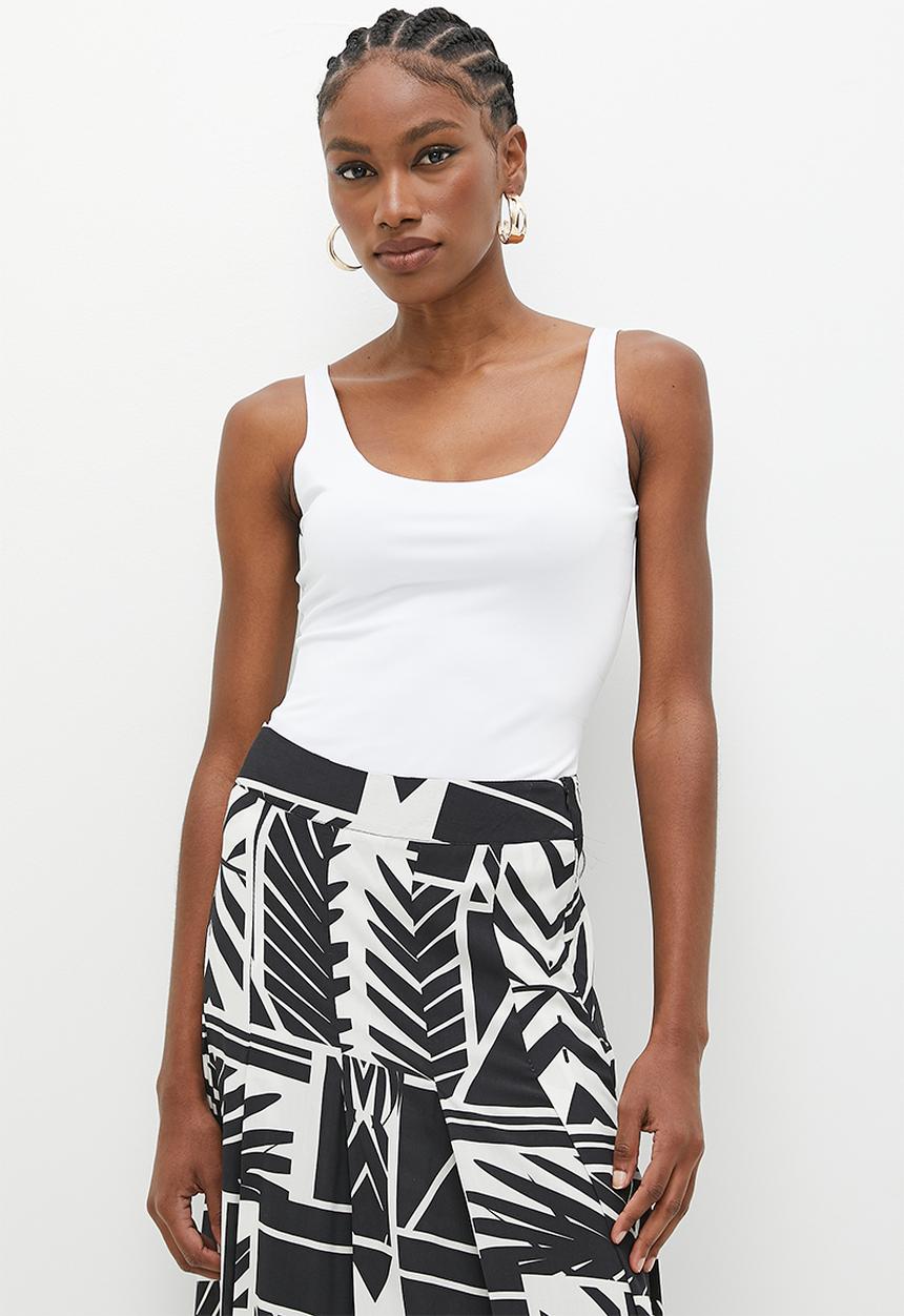 Superbalist - Scoop neck vest - white
