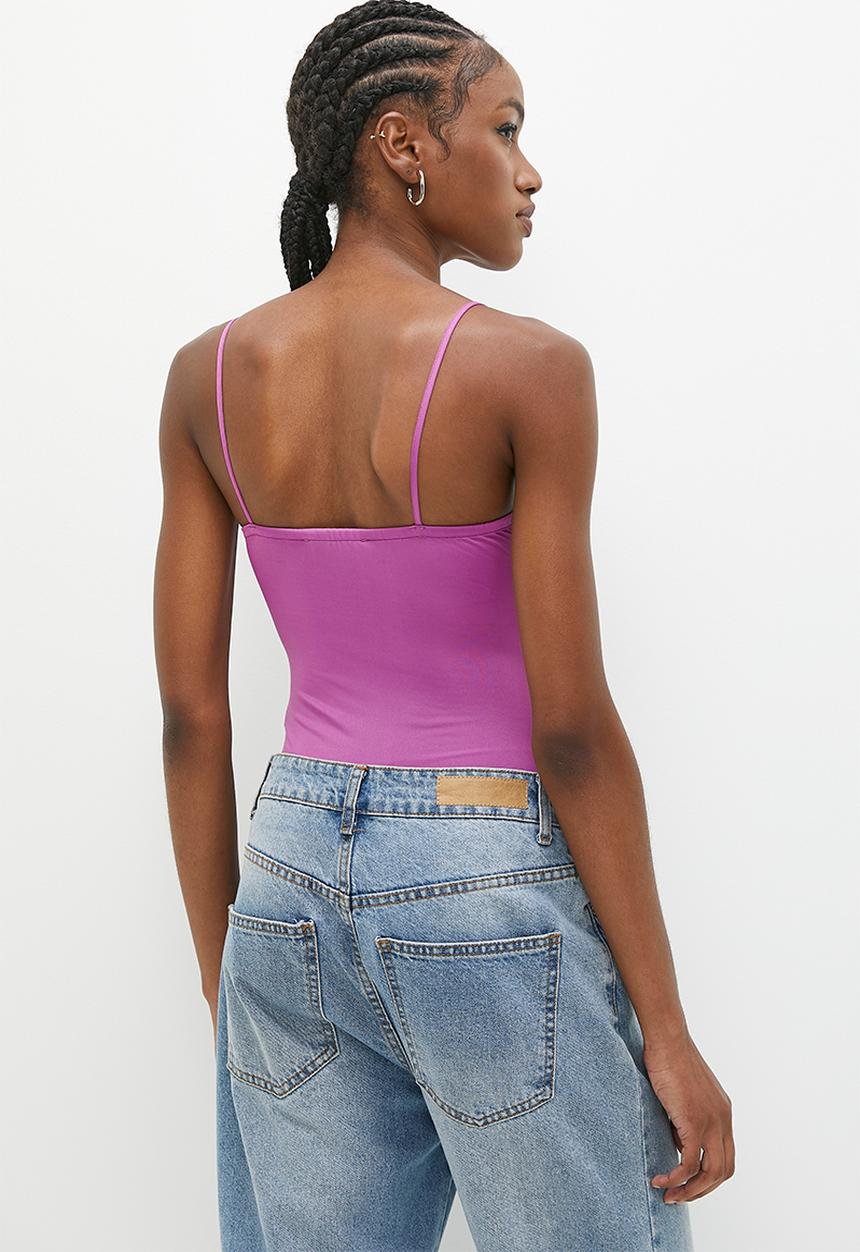 Superbalist - Cami bodysuit - purple